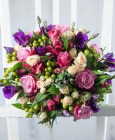 Roses with Lilac